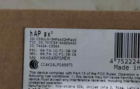 MikroTik C53UiG + Product HAP Ax3 Wifi6 2.5G nirkabel POE Router komunikasi & produk jaringan