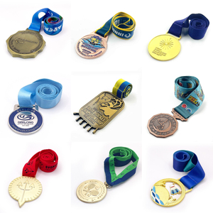 ميدالية رياضية معدنية مخصصة بشعار حسب الطلب، ميدالية تذكارية ثلاثية الأبعاد مطلية بالمينا لسباقات 5 كم و10 كم ونصف ماراثون، تصميم دوار - Product Image 4