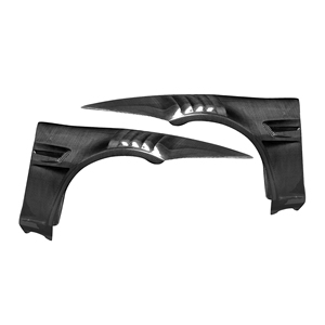 Vente flash - Aileron latéral en carbone MBJ pour BMW Série <span class=keywords><strong>3</strong></span> E92 LCI 2008-2013, finition brillante, protection UV, kit carrosserie léger pour pare-chocs - Product Image 2