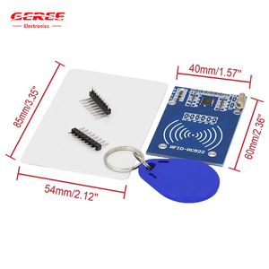 โมดูล <span class=keywords><strong>I2C</strong></span> <span class=keywords><strong>RC522</strong></span> <span class=keywords><strong>RFID</strong></span> การ์ดโมดูล IC เหนี่ยวนำบัตรโมดูลส่ง S50บอร์ดความถี่วิทยุ13.56MHz - Product Image 1