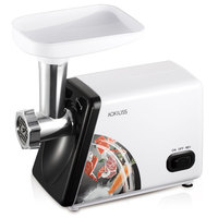Hachoir à viande ACKILISS ACL-96352, 2500W, lame en acier inoxydable, pour la préparation de la viande à la maison