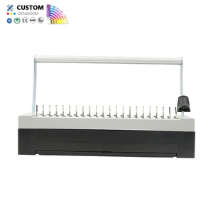 Số lượng lớn xoắn ốc máy tính ràng buộc CE chứng nhận Hướng dẫn sử dụng 145 sheets A4 297 mét thư Kích thước cuốn sách 21 lỗ nhựa lược máy tính RÀNG BUỘC - Product Image 4