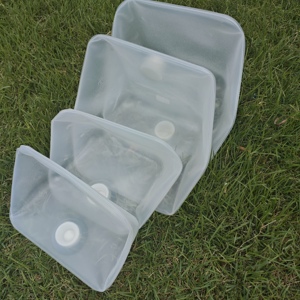 Seau carré pliable en plastique souple de haute qualité 5L 10L 20L, durable, léger, industriel, en métasequoia - Product Image 2