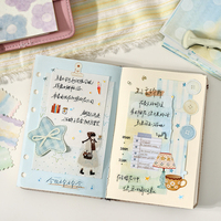 Papier décoratif double face au design minimaliste et frais pour scrapbooking, journal créatif et travaux manuels