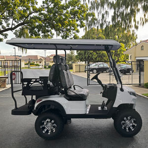 Voiture de <span class=keywords><strong>golf</strong></span> électrique 4 places, batterie 48V, moteur 5kw, voiture de tourisme panoramique, ferry, réception, patrouille, 30-50Km/h, 50-70km - Product Image 4