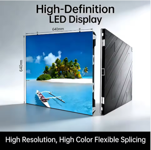 Écran d'affichage numérique LED P2 couleur pleine, intérieur/extérieur, montable au mur, IP65, cadre en aluminium, publicité graphique - Product Image 3