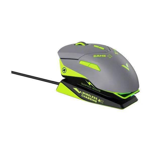 Vt9pro wireless mouse vpr6 base (black gray green)