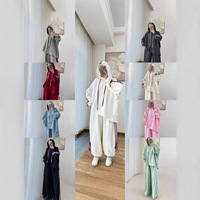 Ensemble deux pièces élégant pour femme, style coréen, pour le sport et le quotidien, avec pantalon large à capuche et manches longues, pour le commerce transfrontalier