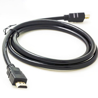Câble HDMI 2.0 de 7 mm de diamètre, version 2.0, 4K 60Hz, 3D, 1080P, 1,5 m, 2 m, 3 m, 5 m, 10 m, 15 m, 20 m, 30 m, noir