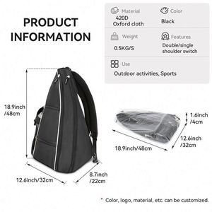 Mochila Deportiva Multifuncional de Alta Calidad Personalizada de Fábrica BSCI, Bolsa de Tenis, Bolsa para Raqueta de Tenis para Hombres y Mujeres - Product Image 2