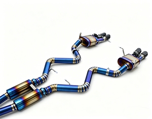 <span class=keywords><strong>Serie</strong></span> de titanio para BMW M3 E90 E92 E93 4.0L, escape con válvulas de aleación de titanio, mejora de rendimiento y potencia. - Product Image 4