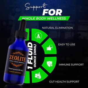 Gotas de desintoxicación de zeolita personalizadas para niños y adultos, líquido de zeolita premium con metilvitamina B12 D3, desintoxicación suave de metales pesados para niños - Product Image 4