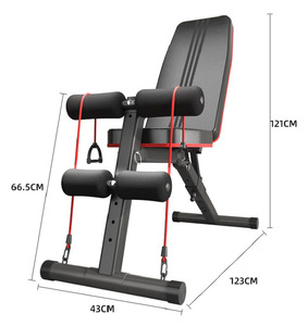 Banco de Pesas Ajustable de Metal para Uso Comercial, Capacidad de 200 kg, Plegable, Inclinable, Multiusos, Equipo de Entrenamiento para Gimnasio en Casa - Product Image 5