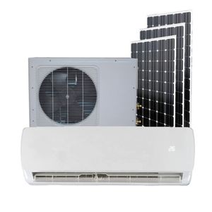 9.6 EER 9000BTU 48V DC เครื่องปรับอากาศพลังงานแสงอาทิตย์แบบติดผนังพร้อมแผงโซลาร์เซลล์ขนาด750W เครื่องปรับอากาศพลังงานแสงอาทิตย์ - Product Image 1