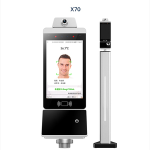 Intelligent alcohol tester Buy Breathalyzer Blood Alcohol Tester with Face Recognition Temperature Detection 3 in 1- X70