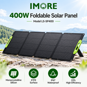 <b>Portable</b> Power Station <b>Solar</b> <b>Panel</b> 400W Foldable Monocrystalline ETFE IP67 with MC4 for Camping Travel and Outdoor Charging - Product Image 1