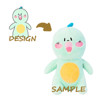 Peluche personnalisée moelleuse avec des matériaux en polyester et coton PP super doux