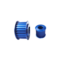 Poulie synchrone GT2 GT3 2GT 16-60T, alésage 5-8mm, en aluminium, faible jeu, pour module linéaire d'imprimante 3D