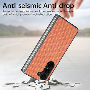 Étuis de téléphone en fibre de carbone pour Samsung flip <span class=keywords><strong>z</strong></span> <span class=keywords><strong>fold</strong></span> 5/4/<span class=keywords><strong>3</strong></span>/2, étui en fibre d'<span class=keywords><strong>aramide</strong></span> super léger et mince pour <span class=keywords><strong>Z</strong></span> <span class=keywords><strong>fold</strong></span> 5 - Product Image 5