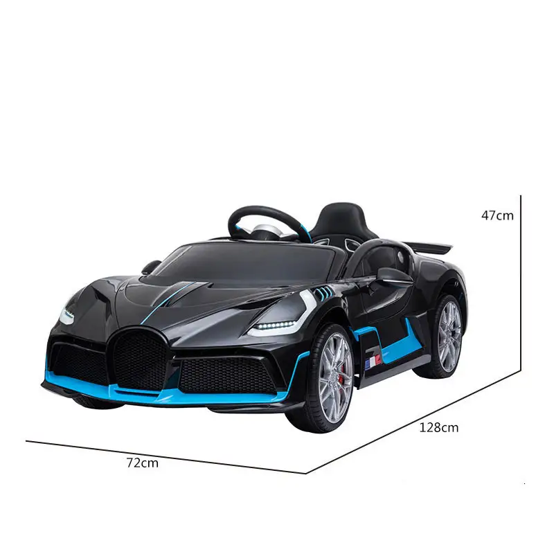2023 hot selling Children Four-wheel electric car toy with Music Silent Wheel for kids Ride-on Cars Toys
