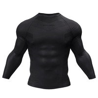 T-shirt Cosplay personnalisé imprimé numérique japonais Anime Vegeta Goku Super Saiyan manches longues Gym Fitness 3D Rash Guard pour hommes