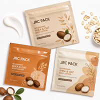 Sachet d'échantillon de crème solaire cosmétique shampoing biodégradable zip-lock personnalisé emballage de sachet pochette de supplément d'échantillon de soin de la peau