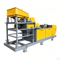 Séparateur à courants de Foucault industriel Sevenstars Machinery pour la récupération des métaux non ferreux à partir des déchets de plastique et de verre broyés