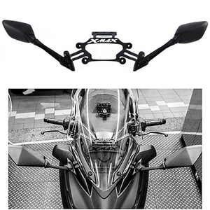 อะไหล่รถมอเตอร์ไซค์ <span class=keywords><strong>XMAX</strong></span> <span class=keywords><strong>300</strong></span> อุปกรณ์ตกแต่งแบบปรับได้ <span class=keywords><strong>กระจก</strong></span>มองหลังคาร์บอนไฟเบอร์สีดำ - Product Image 6