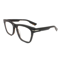 Montures de lunettes carrées géométriques en acétate de haute qualité de marque de luxe, élégantes, unisexes, pour visages en forme de losange, usage quotidien