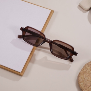 Gafas de Sol Rectangulares Unisex de Alta Gama, Protección UV 100%, Lentes Degradadas de Lujo, Calidad Premium, Precio al por Mayor - Product Image 3