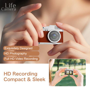 S150 rétro appareil photo numérique <span class=keywords><strong>Mini</strong></span> caméra vidéo photographie Point caméra 1080P enregistreur vidéo de poche avec lumière flash LED pour enfants jouets - Product Image 6