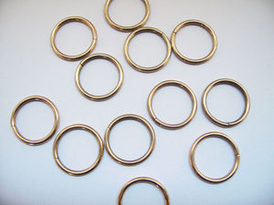 Anillos <span class=keywords><strong>de</strong></span> Soldadura Preformados Autofusibles <span class=keywords><strong>de</strong></span> Cobre, Fósforo y Plata al 2% AWS A5.8, Soldadura Sólida sin Revestimiento, Alta Fluidez, Estándar BCuP-6 - Product Image 1