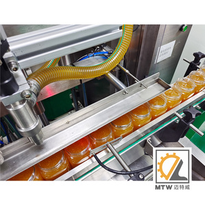 MTW tự động duy nhất đầu chai Jar mật ong Mayonnaise Kem mứt Máy chiết rót - Product Image 4