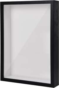 Wholesale Wholesale 8x10 11x14 Shadow Box Display case Souvenir Medal Photo Wooden <b>Memory</b> Picture <b>Frame</b> - Product Image 4