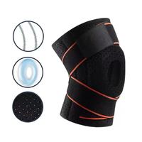 Genouillères ajustables en gel pour le ménisque et la rotule avec stabilisateurs latéraux, coudières et genouillères pour hommes et femmes