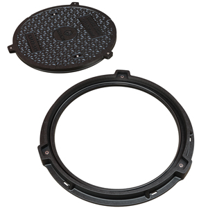 Tapa de alcantarilla hermética de 550 mm para tanques de agua, estaciones de bombeo, tratamiento de agua y <span class=keywords><strong>fosas</strong></span> sépticas, fabricante SMC, China - Product Image 3