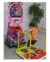 Machine de jeu d'arcade à monnayeur pour enfants, modèle principal pour aires de jeux, jeu de danse Just Dance