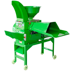 เครื่องบดอาหารสัตว์ไฟฟ้าสำหรับการเกษตร เครื่องบดหญ้าแบบพกพาสำหรับฟาร์ม เครื่องทำอาหารสัตว์ดีเซล เครื่องตัดหญ้าและฟางขนาดใหญ่ - Product Image 5