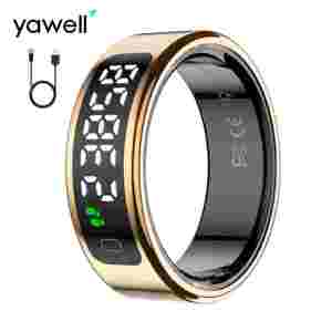 Bague connectée Yawell R11C avec écran tactile LCD, compteur de temps, compatible Android/iOS, étanche 1ATM, pour le sport et la prière - Product Image 1