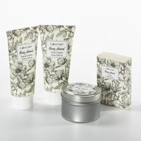 Coffret Cadeau Bain et Spa à Prix Usine - Crème Mains, Crème Pieds, Bougie et Savon - Soins de la Peau - Vente Flash
