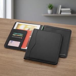 Unbranded Ebony <b>A4</b> Portadocumenti Card and Note <b>Holder</b> Model 119985-1 - Product Image 3