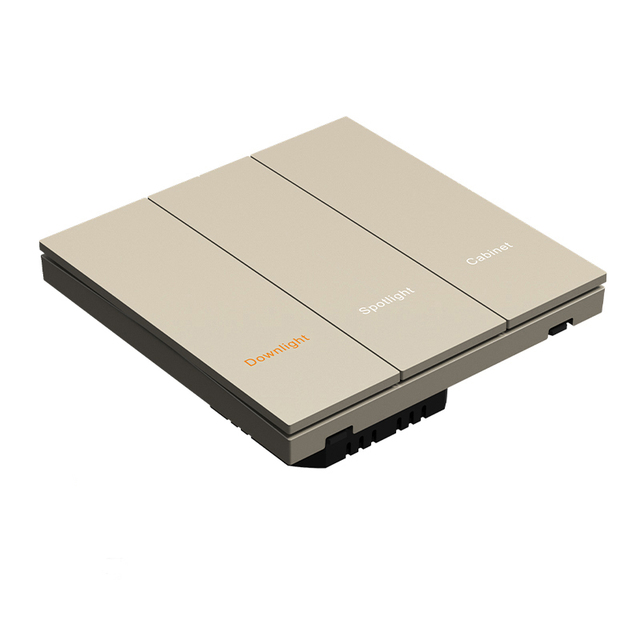 Automation KNX System Metal Smart Switch Module House Smart Thermostat Smart Switches Products for House