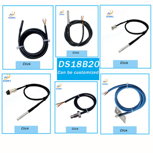 Sonda de Inserción Digital de Acero Inoxidable a Prueba de Agua con Rosca G1/2 1/4 1/8 M8 M10 de 50 mm para Sensor de Temperatura, Marca JYX - Product Image 6