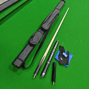Alta calidad 10mm Split Chinese Pool Cue Small Head Ares Snooker Nine-Ball Cue con juego <span class=keywords><strong>de</strong></span> bolsas - Product Image 3