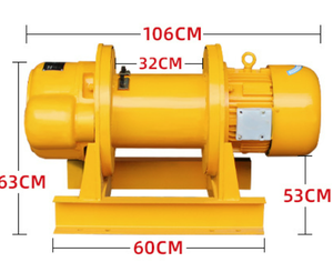 380V New Type Straight Line Winch Heavy-duty Winch 5T <b>Hoist</b> Construction <b>Hoist</b> 5T 100M - Product Image 4