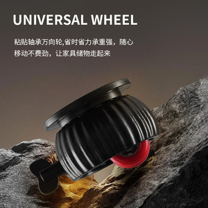 Universal Furniture Casters With Ball Bearings Quiet Operation Self Locking Brakes For Storage Furniture Grip Ring Stem - Product Image 4