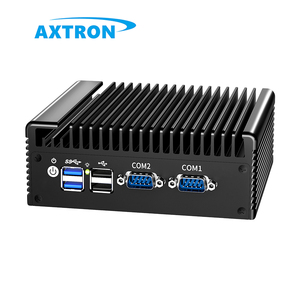 J6412 nhúng NUX Hộp Mini Máy tính để bàn công nghiệp máy tính 4 LAN 6 USB 2 COM <span class=keywords><strong>Linux</strong></span> wifi 4 gam DDR4 RAM cho AU chúng tôi CN phích cắm Sản phẩm mới - Product Image 1