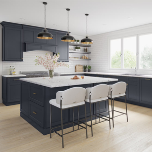 Set di Mobili da Cucina di Lusso Personalizzati Balom, Armadi Modulari in Legno Massello Stile Europeo <span class=keywords><strong>con</strong></span> <span class=keywords><strong>Isola</strong></span> - Product Image 3