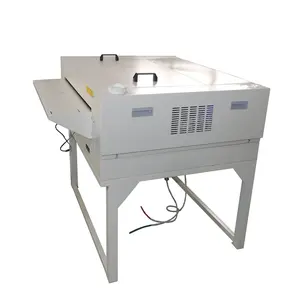 Pad printing silk printing film developing and fixation machine