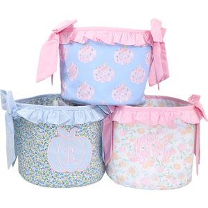 Bán buôn vải vải món quà cổ điển phục sinh Đảng ren nếp gấp xử lý phục sinh lưu trữ giỏ - Product Image 4